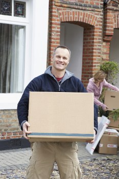 West Wimbledon Removals team preparing for a local house move