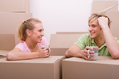 Quotation and contact section for house removals