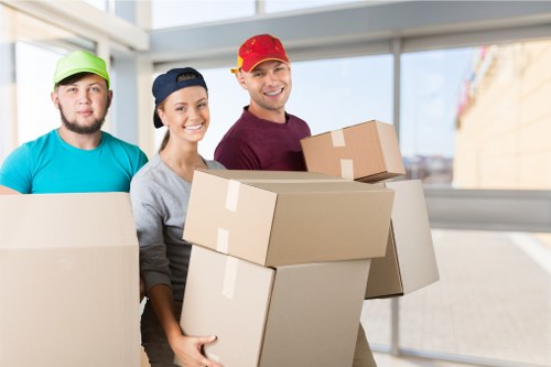 Encrypted online payment protection for removals services