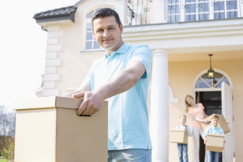 Careful loading of business assets for a commercial relocation near Westwimbledon