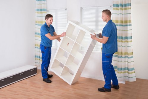 West Wimbledon removals crew completing a careful and efficient move