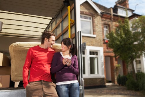 Planning and parking considerations for a West Wimbledon man and van job